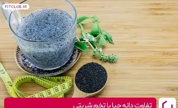 عکس سیاه دانه و تخم شربتی