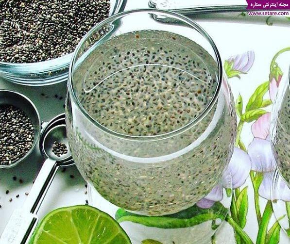 عکس سیاه دانه و تخم شربتی