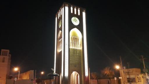 عکس میدان ساعت یزد