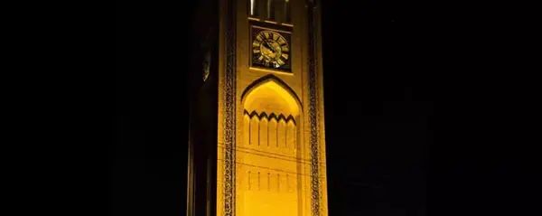 عکس میدان ساعت یزد
