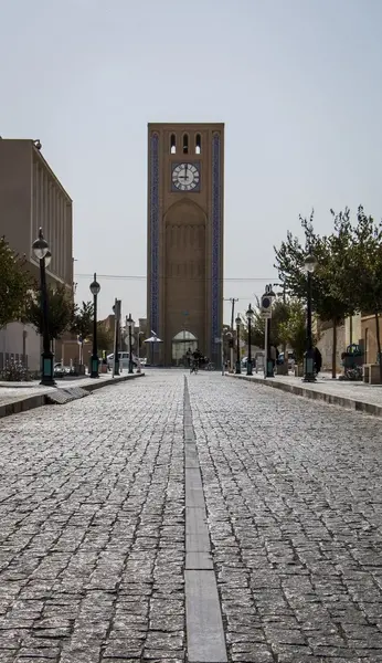 عکس برج ساعت یزد