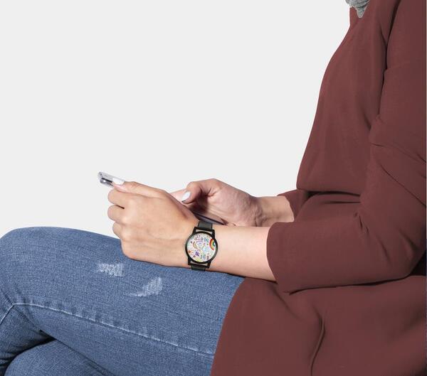 عکس نقاشی ساعت مچی