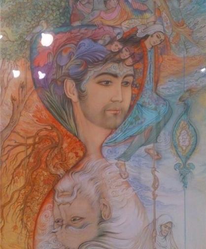 عکس نقاشی ساعت شنی