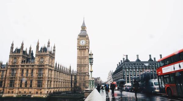 عکس از برج ساعت لندن