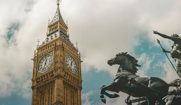 عکس ساعت بیگ بن در لندن
