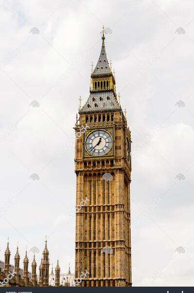 عکس ساعت بیگ بن در لندن