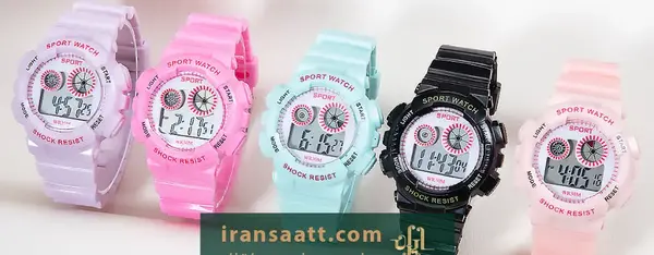 عکس ساعت مچی دخترانه لمسی با قیمت
