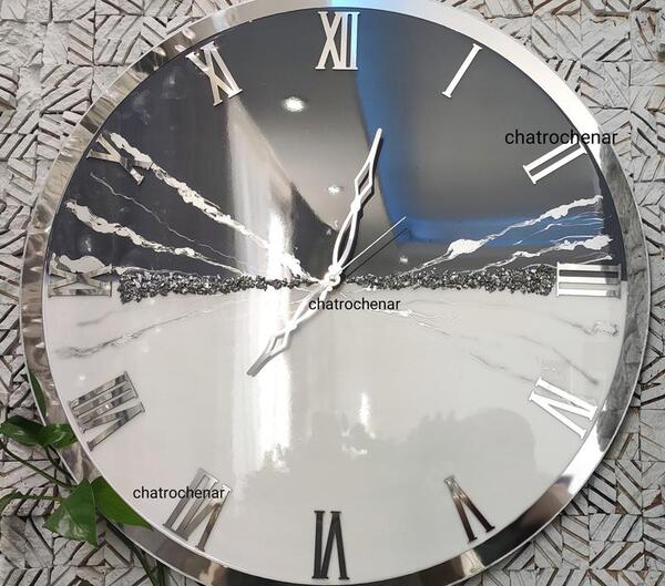 عکس رزین کاری ساعت