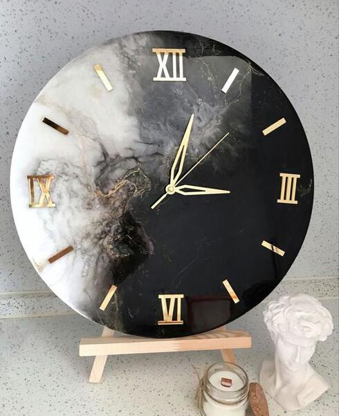 عکس رزین کاری ساعت