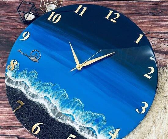 عکس رزین کاری ساعت