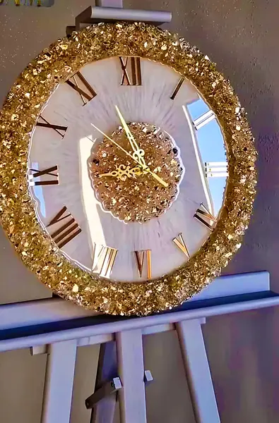 عکس رزین کاری ساعت