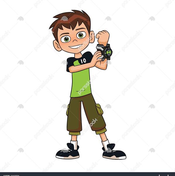 عکس ساعت بن تن کارتونی
