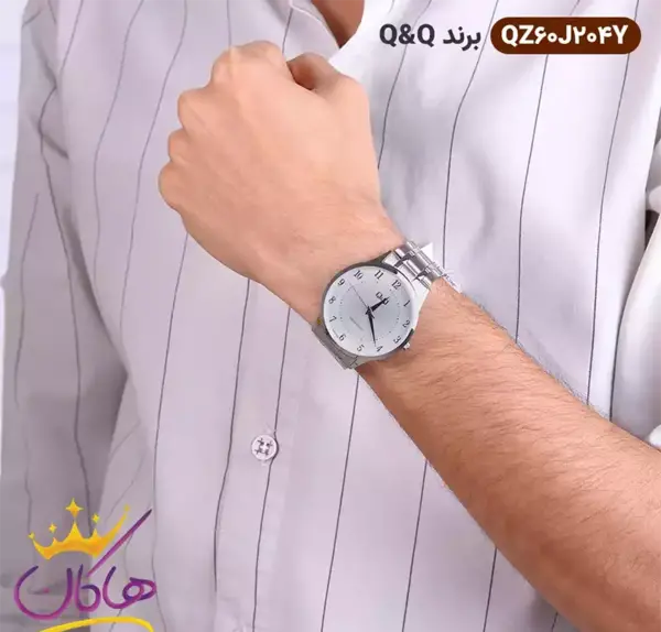عکس ساعت بند فلزی