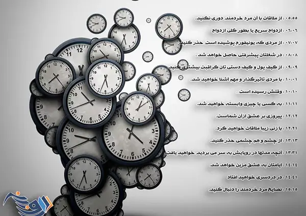 عکس ساعت های جفت عاشقانه