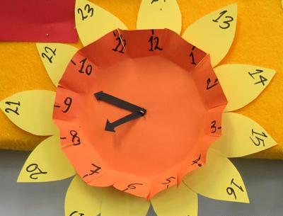 عکس کاردستی ساعت بعد از ظهر