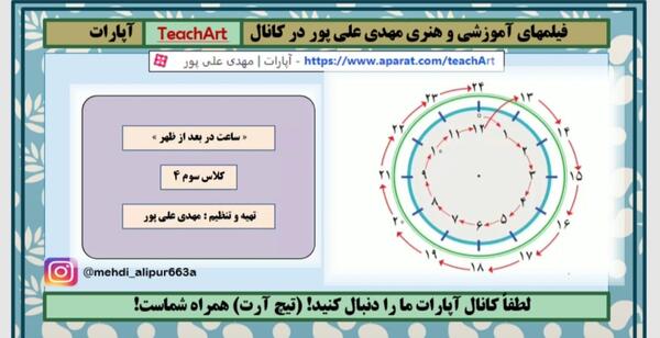 عکس ساعت ۴ بعد از ظهر