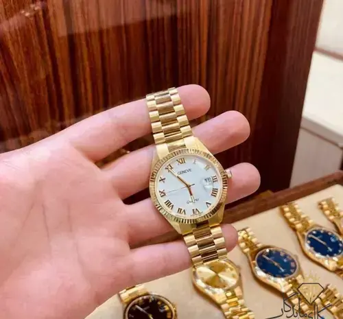عکس ساعت مچی طلایی مردانه