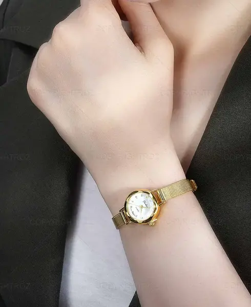 عکس ساعت مچی دخترانه طلایی