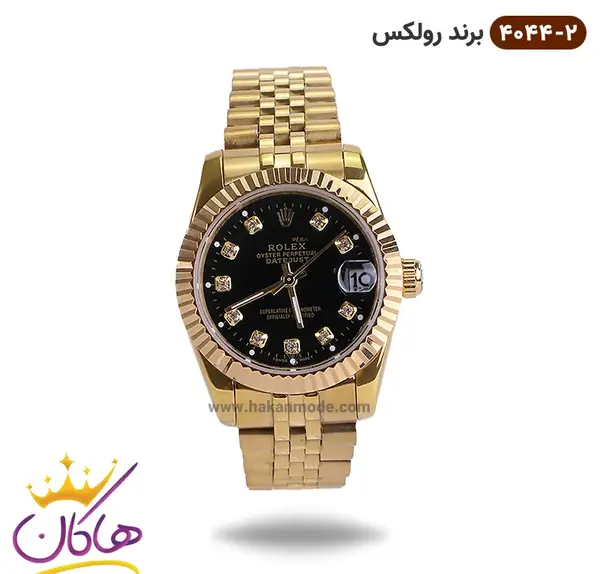 عکس ساعت رولکس صفحه مشکی