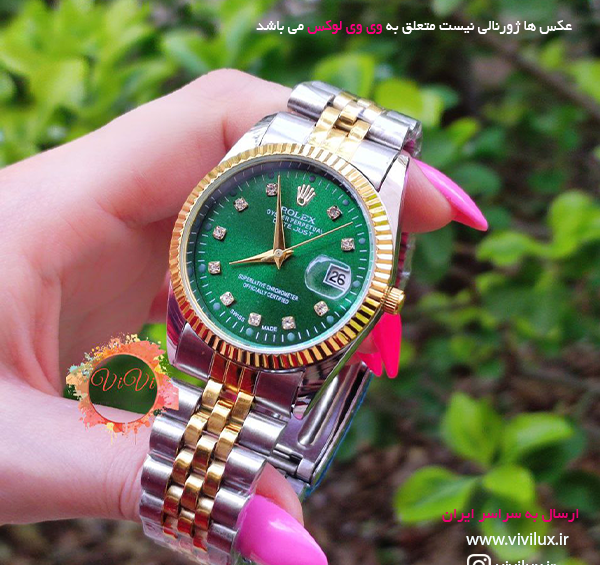 عکس ساعت رولکس صفحه مشکی