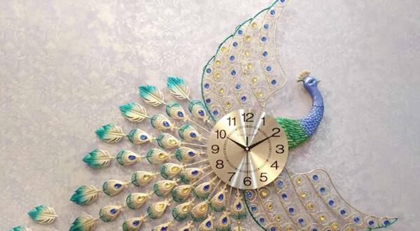 عکس ساعت دیواری برنز شیک