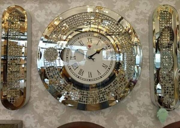 عکس ساعت دیواری برنز شیک
