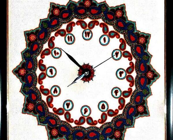 عکس از ساعت خورشیدی