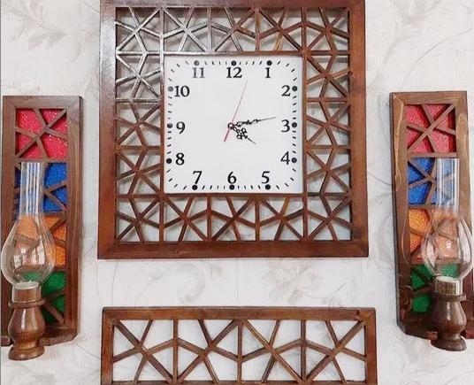 عکس ساعت دیواری چینی