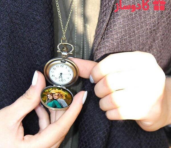 ساعت جیبی عکس دار