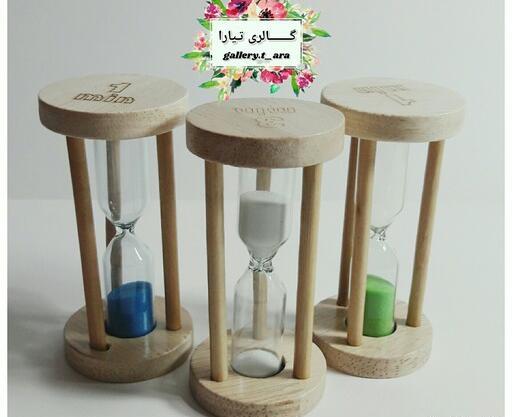 عکس ساعت شنی چوبی