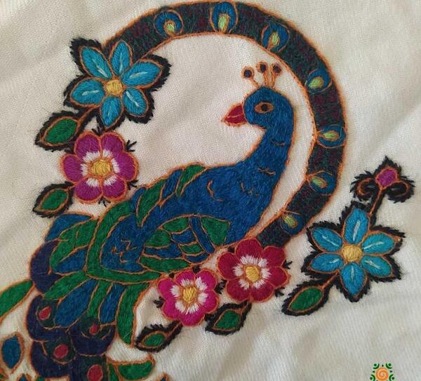 عکس پته ساعت طاووسی