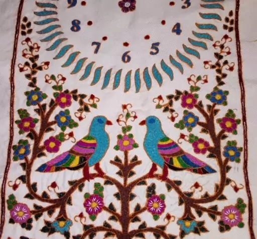 عکس پته ساعت طاووسی