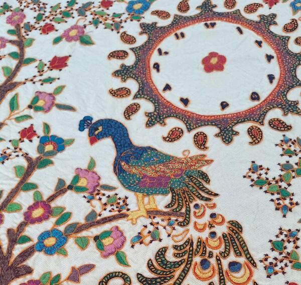 عکس پته ساعت طاووسی