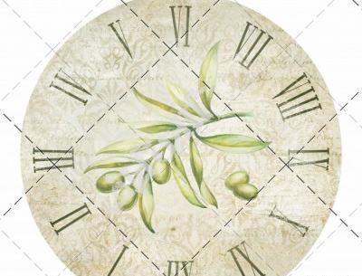 عکس صفحه ساعت دیواری بدون عقربه