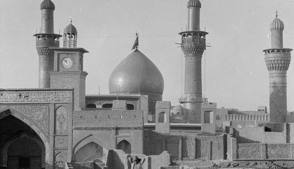عکس سیاه و سفید کربلا