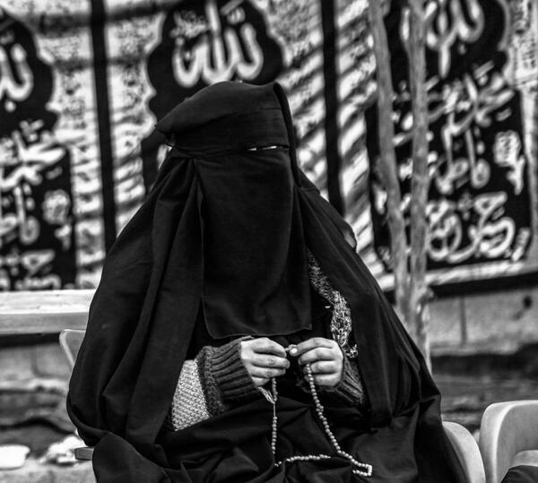 عکس سیاه و سفید کربلا