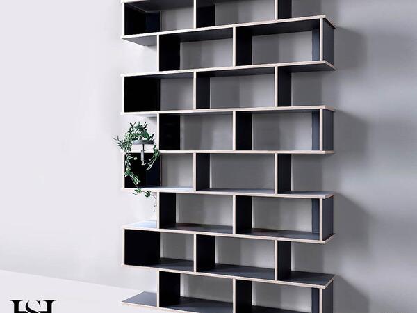 عکس کتابخانه ساده برای اتاق
