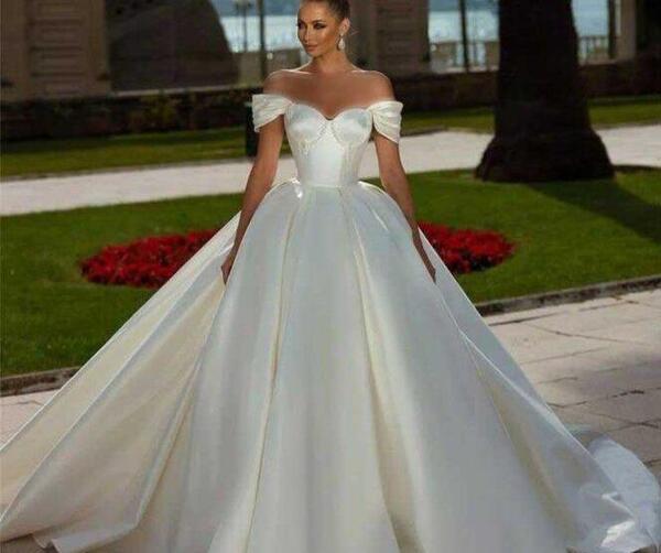 عکس لباس ساده برای عروسی