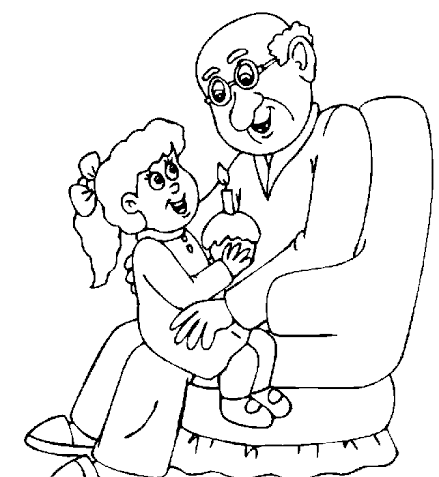 عکس مادربزرگ ساده