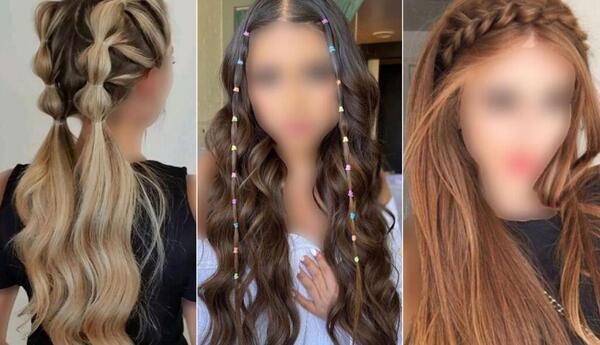 عکس مدل موی ساده دخترانه