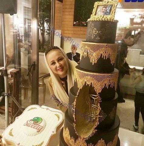 عکس کیک سوسک آبی