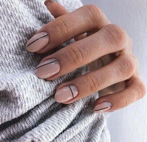 عکس ناخن های ساده