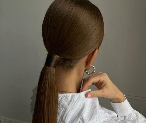 عکس مدل موی ساده باز