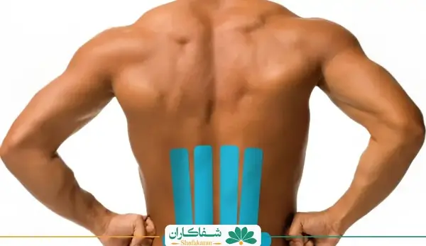 عکس چسب کمر ساده