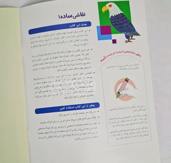 عکس نقاشی ساده کتابخانه