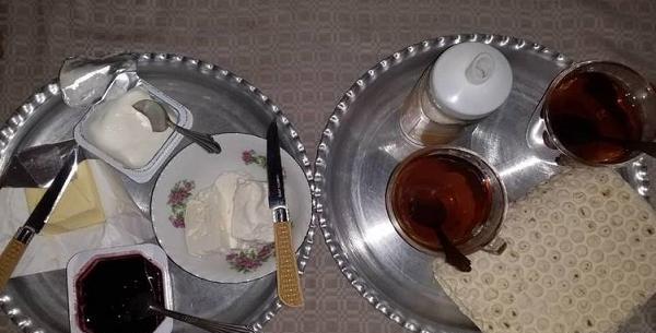 عکس صبحانه ساده فیک