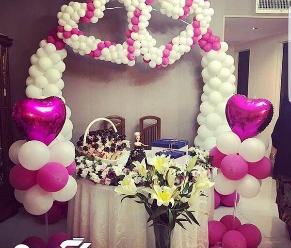عکس تزیین سالگرد ازدواج ساده