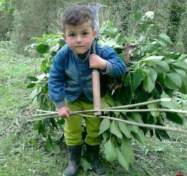 عکس زندگی ساده روستایی