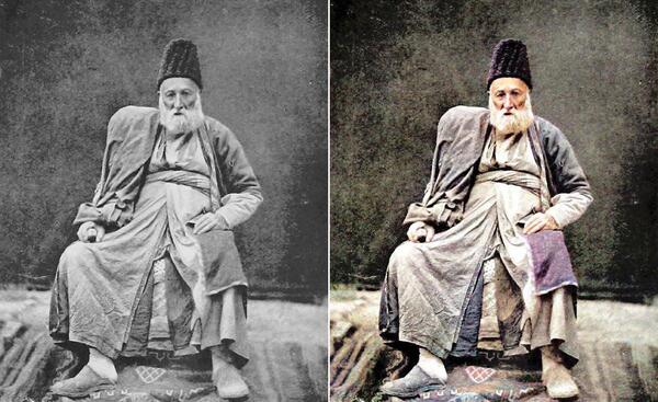 چگونه عکس سیاه و سفید را رنگی کنیم