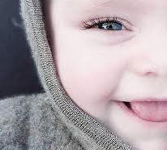 عکس سیاه و سفید نی نی